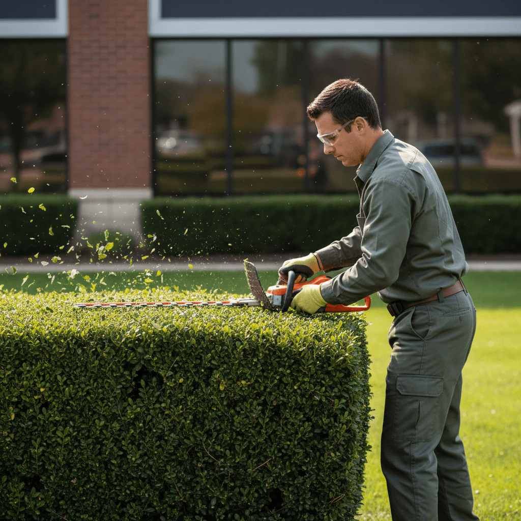 Shrub and hedge trimming service